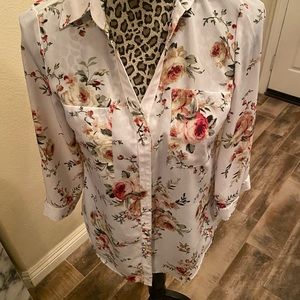 Ladies Floral Printed Blouse